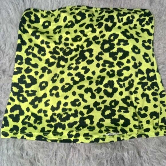 Tops - ladies cropped tube tp
